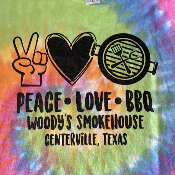 Girls Woody’s Smokehouse Tie-Dye Top - Picture 4 of 4